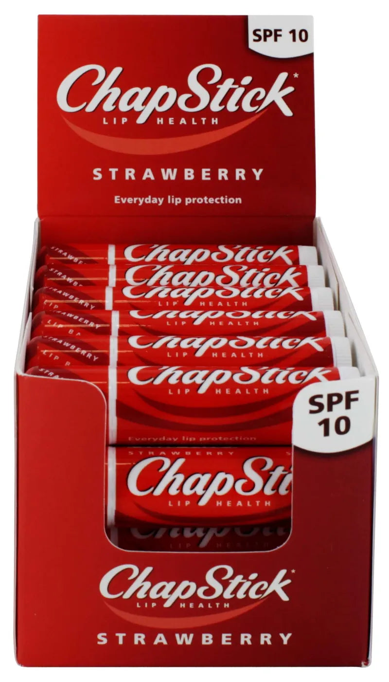 Chapstick Strawberry Disp X24 (Pack of 24)