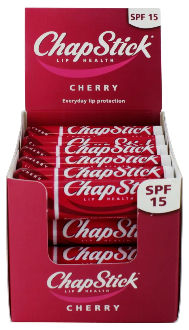 Chapstick Cherry Disp X24 (Pack of 24)