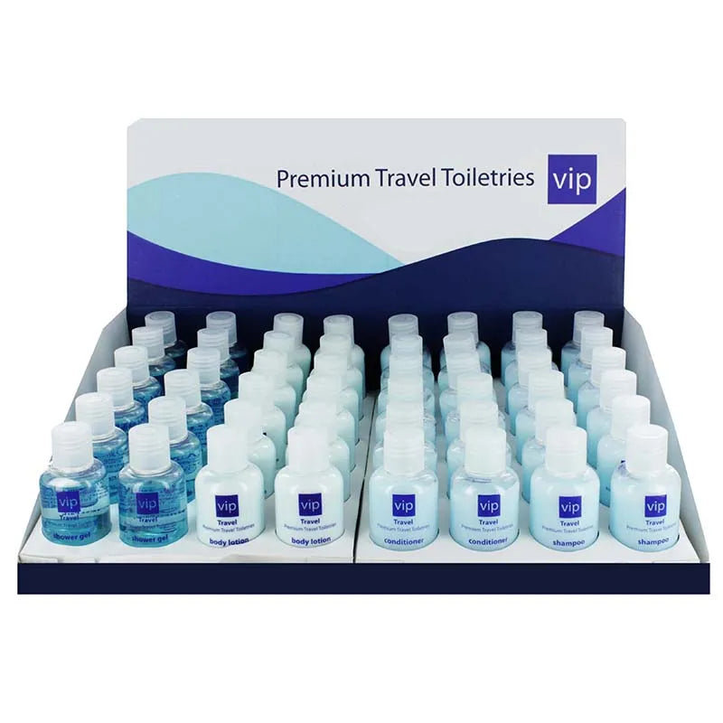 VIP Travel Size Bottles 30ML Disp X48 (Pack of 12)