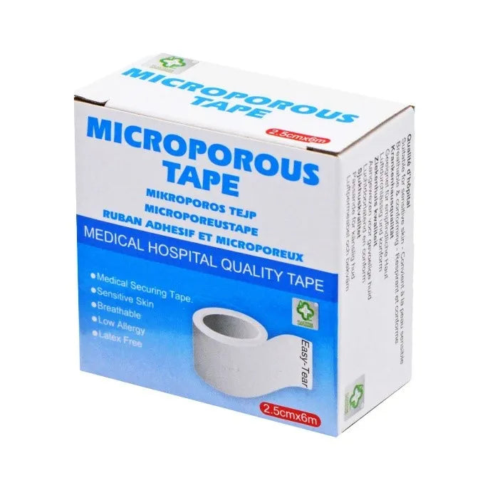 Ae11 Microporous Tape 2.5Cm X 6M (Pack of 6)