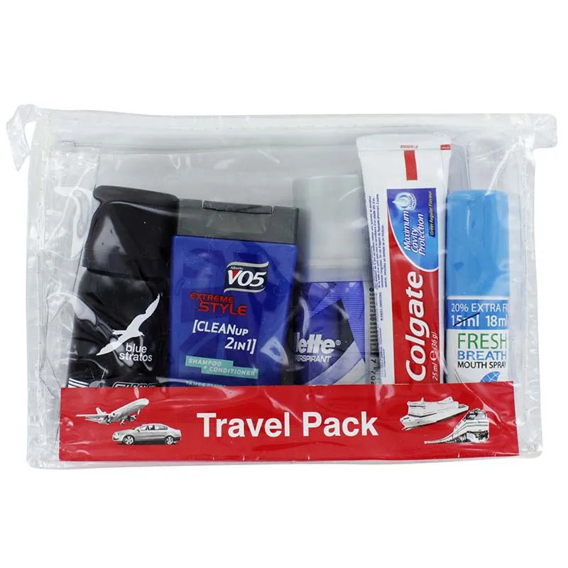 Travel Set Gents Large (Pack of 6)
