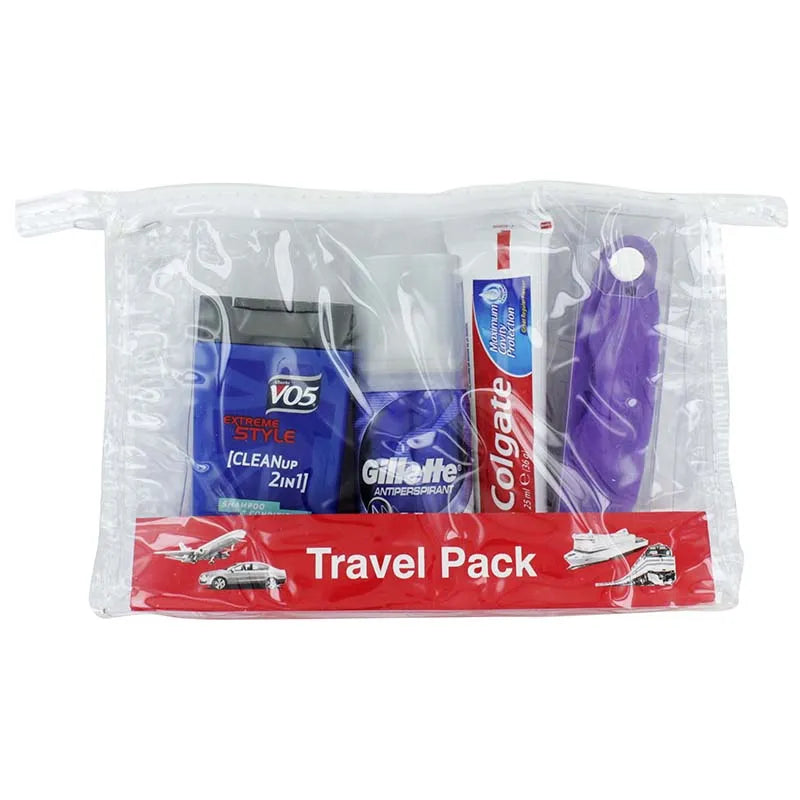 Travel Set Gents Small (Pack of 6)