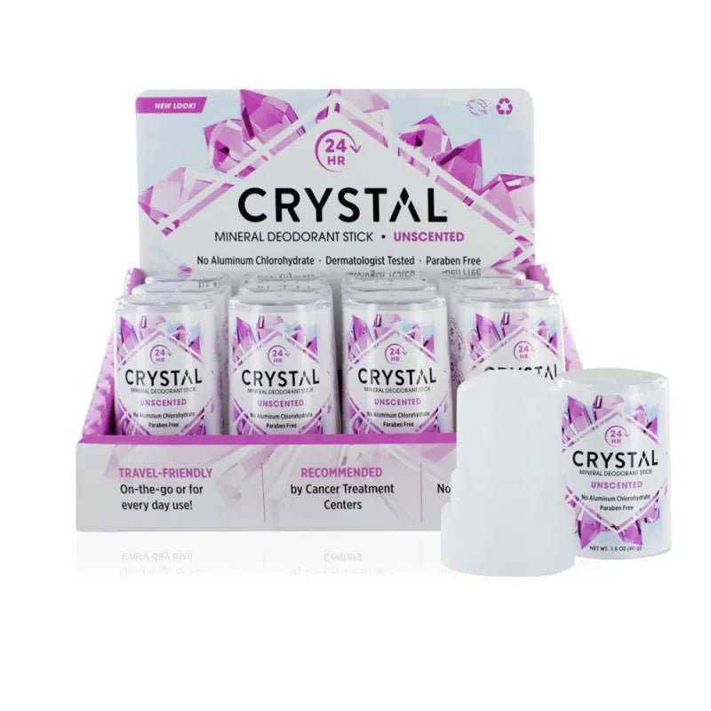 Crystal Stick Deodrant 40G X12 (Pack of 12)
