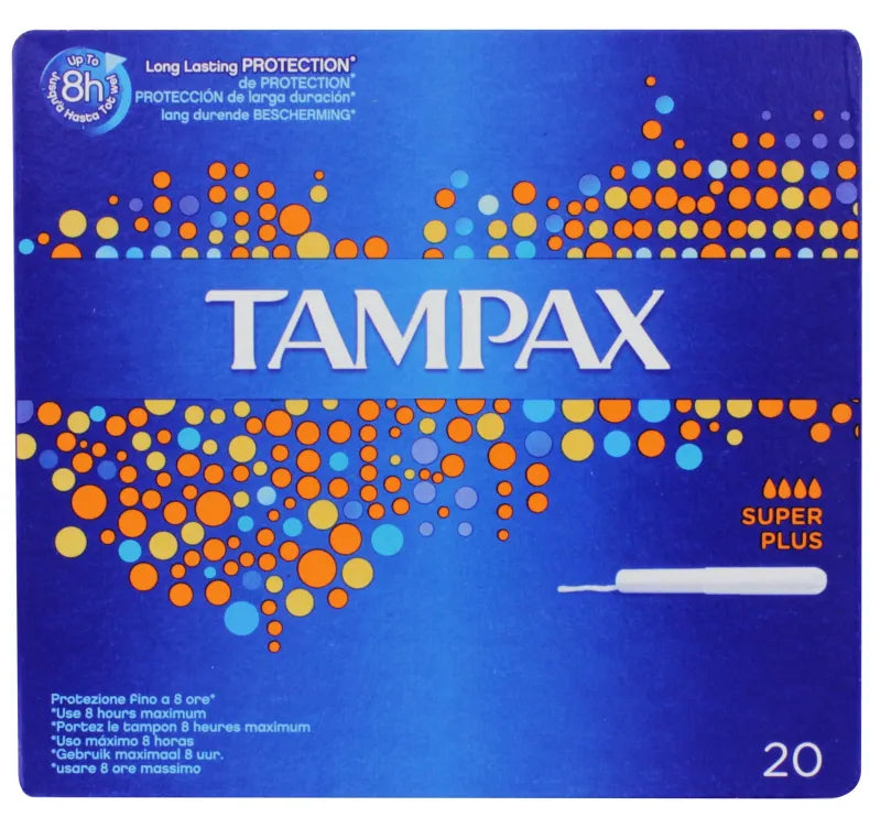 Tampax Super Plus 20S (Pack of 8)