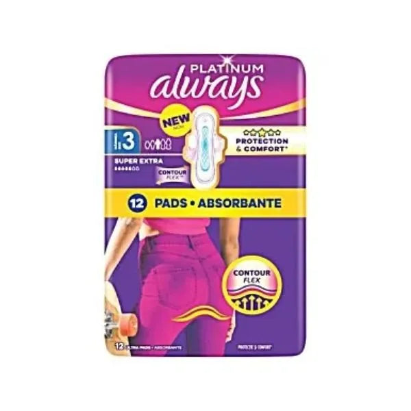 Always Platinum 12 Count Day & Night – feminine hygiene product