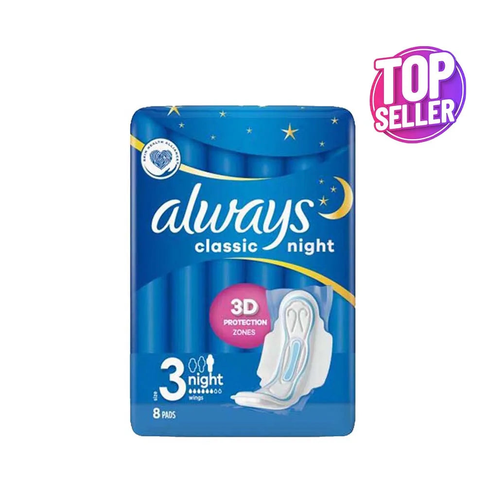 Always Classic Night 8S (Pack of 6)