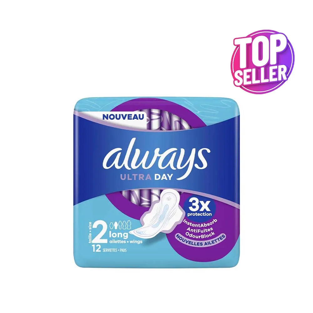 Always Ultra Long Pads Wings 12S (Pack of 6)