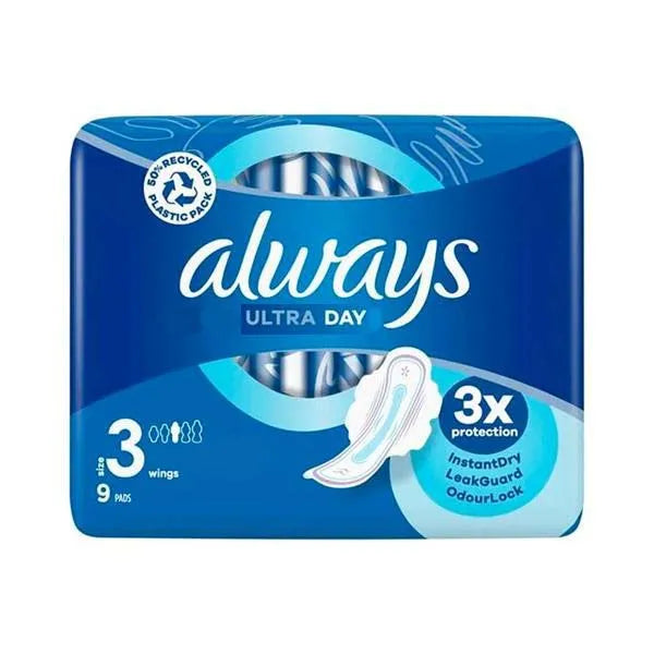 Always Ultra Day 9S With Wings (Pack of 6)