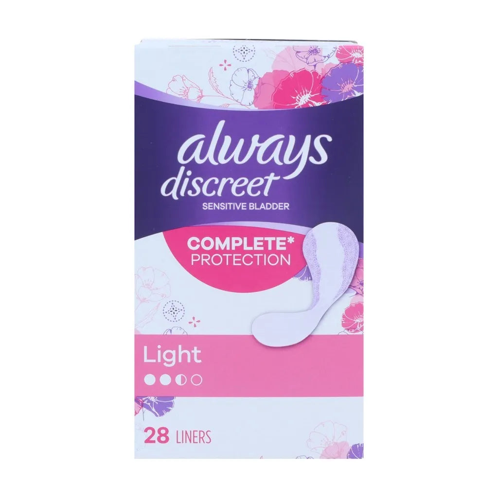 Always Discreet Liners 28S Light (Pack of 6)