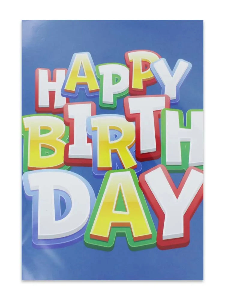 Cards Open Male (No.18) Birthday (Pack of 12)
