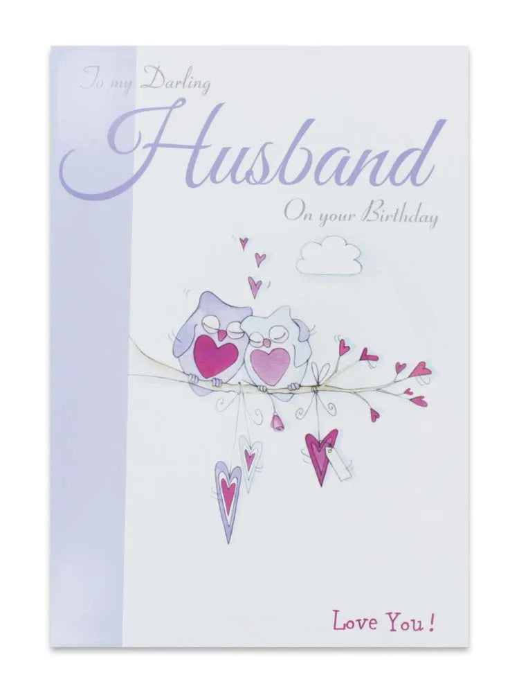 Cards Husband (No.46) Birthday (Pack of 12)