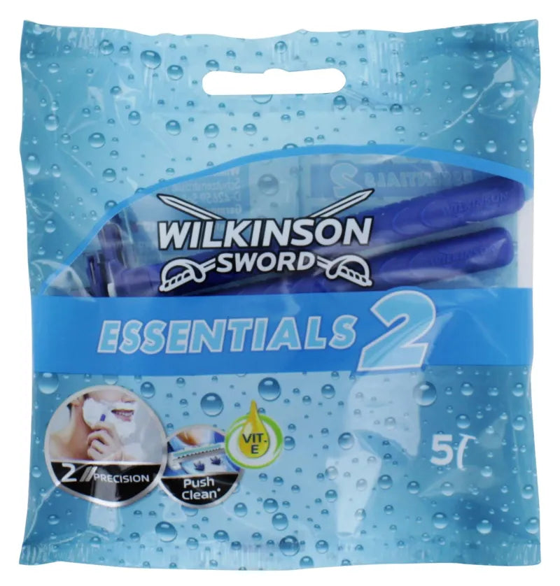 Wilkinson Sword Essential 2 Razors 5S Blue (Pack of 6)