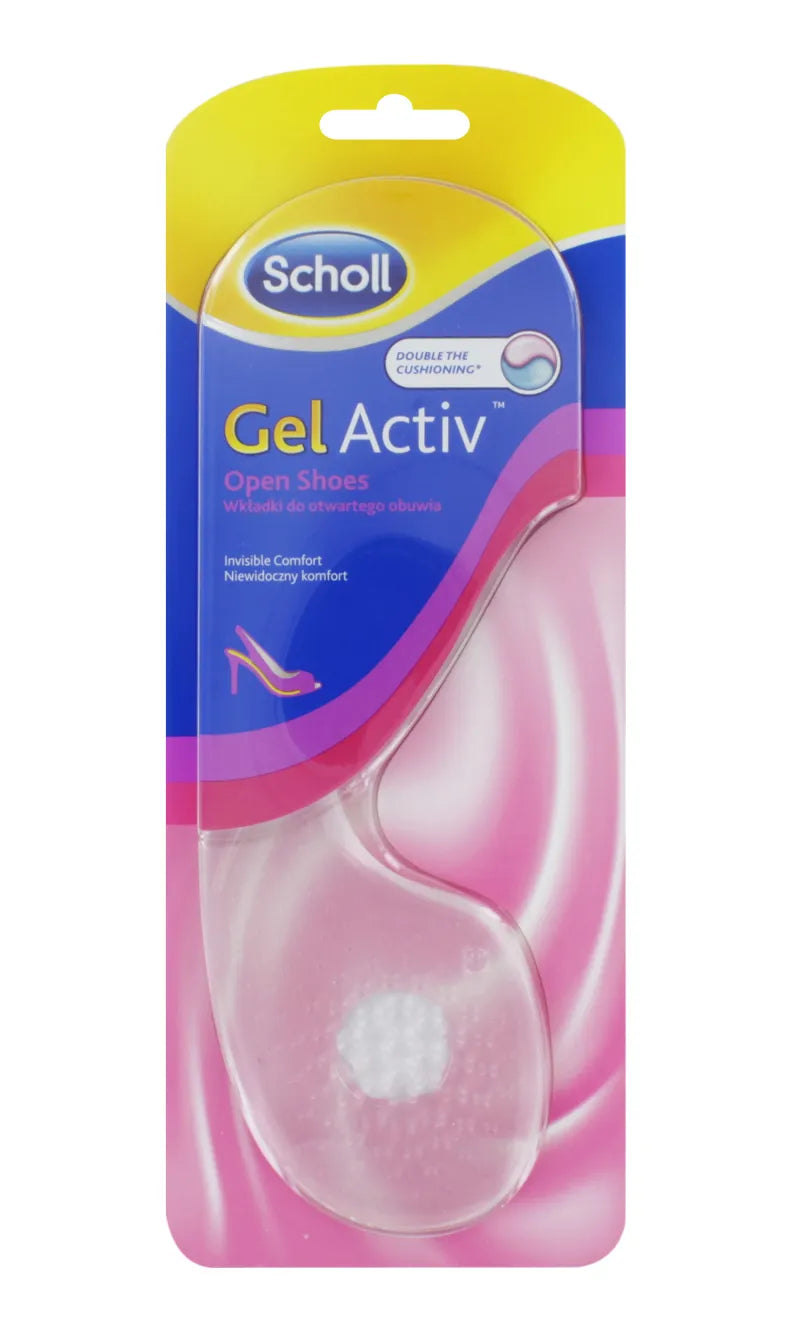 Scholl Gel Active Insoles Open Shoe (Pack of 3)