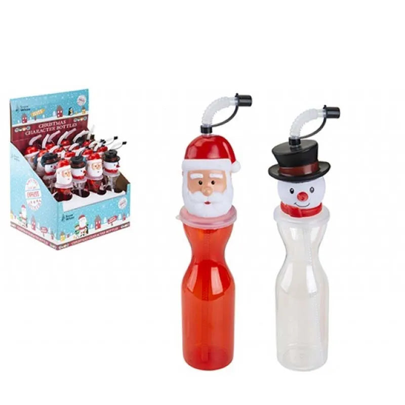 505079 Christmas Character Bottle Disp X16 (Pack of 16)