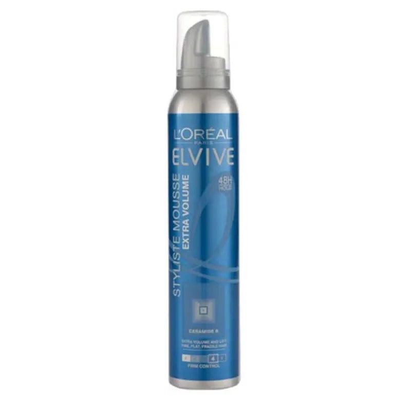 Elvive Hair Mousse Extra Volume 150ML (Pack of 6)