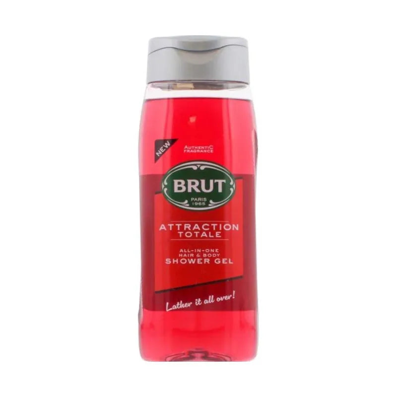 Brut Shower Gel Attraction 500ML (Pack of 6)