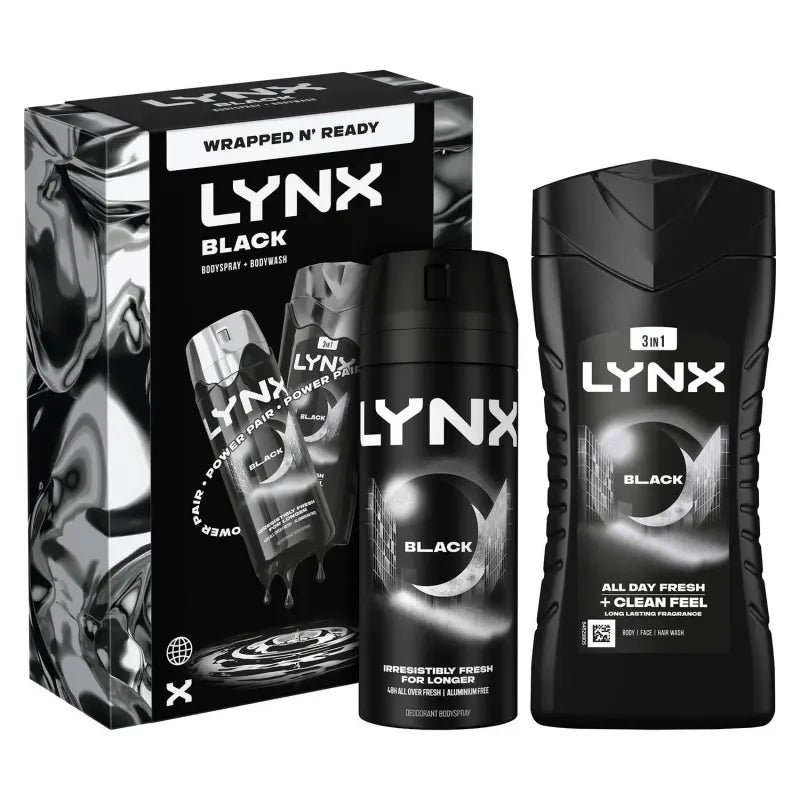 Lynx Black Duo Set X 6 (Pack of 6)