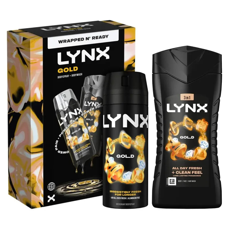 Lynx Gold Duo Set 2Pc (Pack of 6)