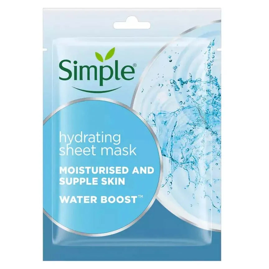 Simple Water Boost Sheet Mask X10 (Pack of 10)