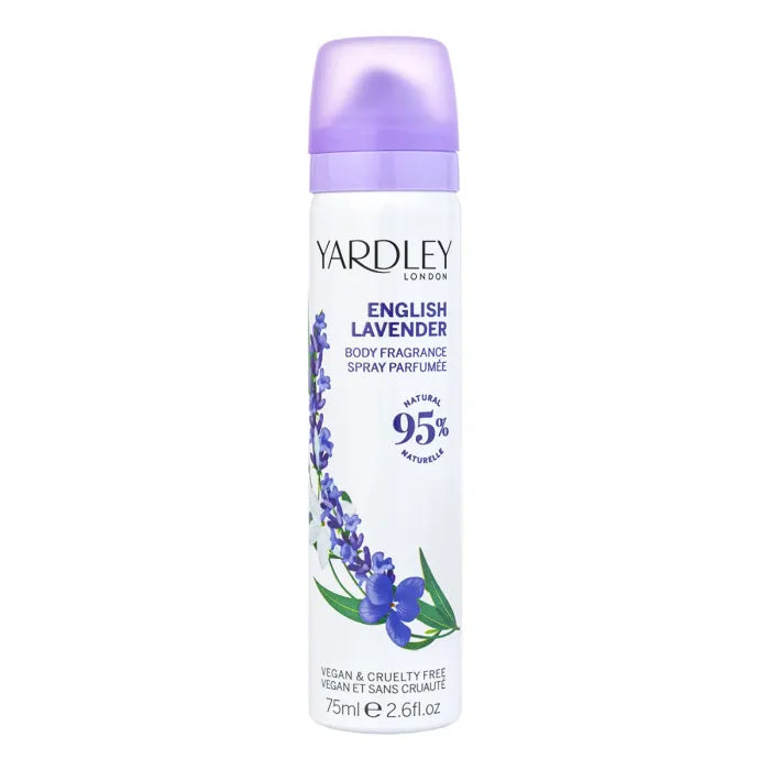 Yardley English Lavender Body Spray 75ML (Pack of 3)