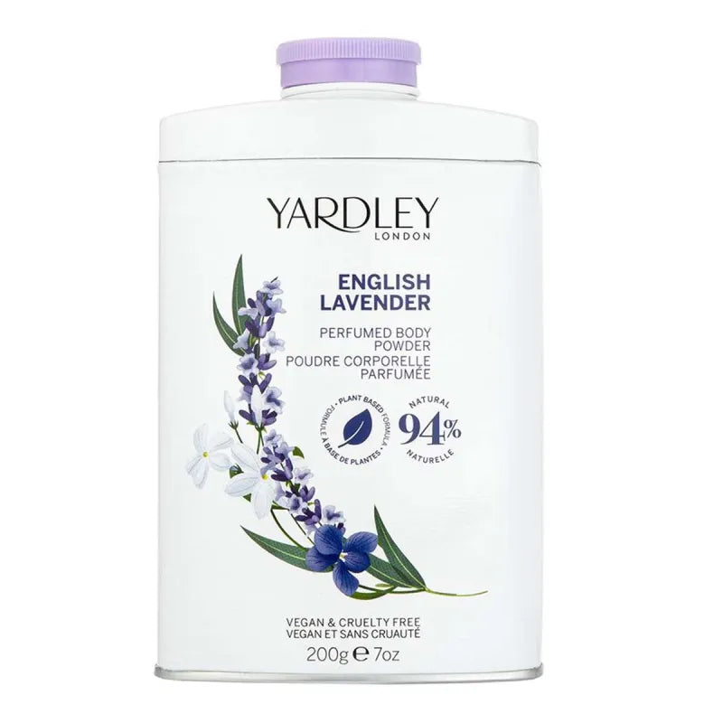Yardley English Lavender Talc 200G (Pack of 6)