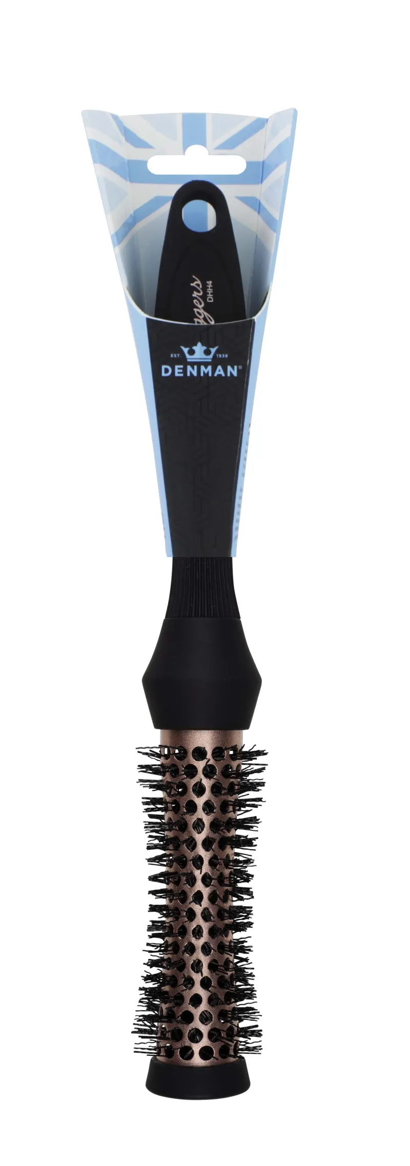 Denman Head Hugger 25Mm Hot Curl Brush Rose Gold Dhh1 (Pack of 4)