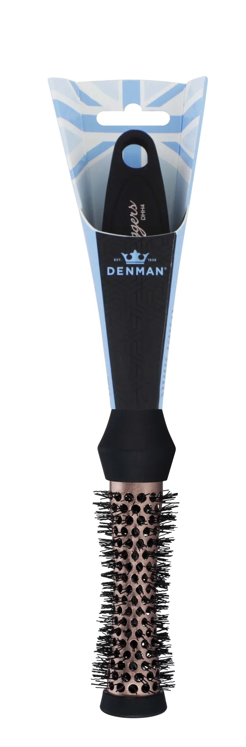 Denman Head Hugger 33Mm Hot Curl Brush Rose Gold Dhh2 (Pack of 4)