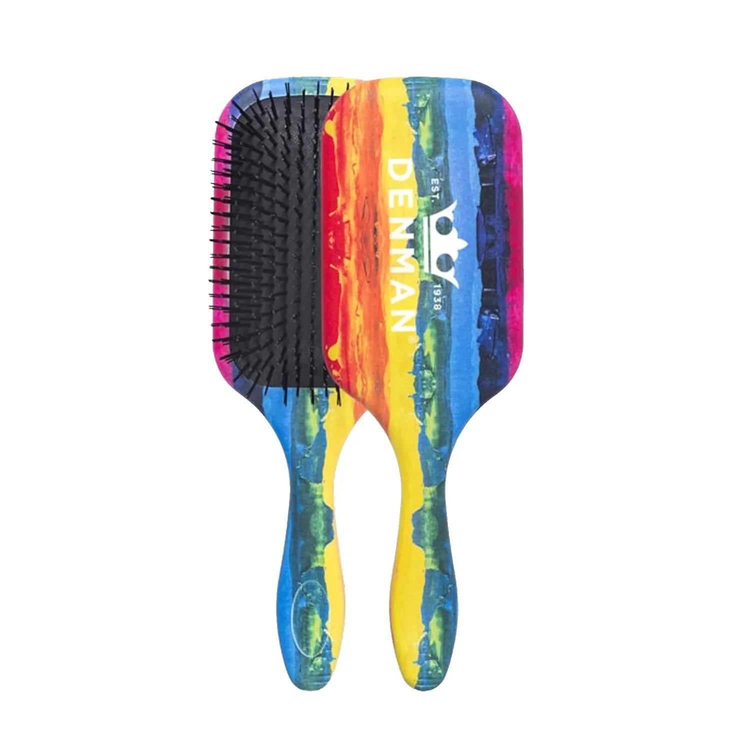 Denman D90L Tangle Tamer Ultra Rainbow (Pack of 6)