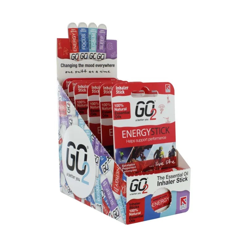 Go2 Energy Inhaler Stick (Pack of 12)