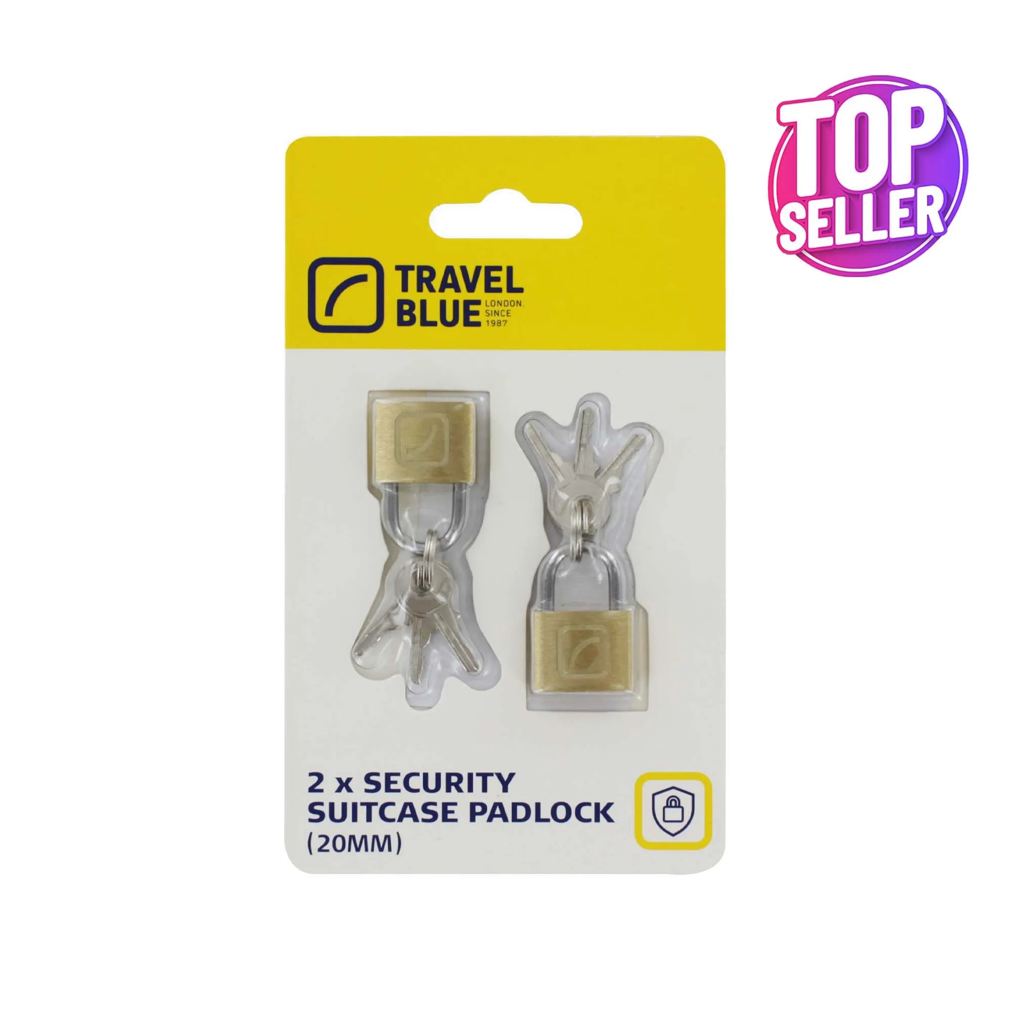Travel Blue Sec Suitcase Padlock 021 (Pack of 3)