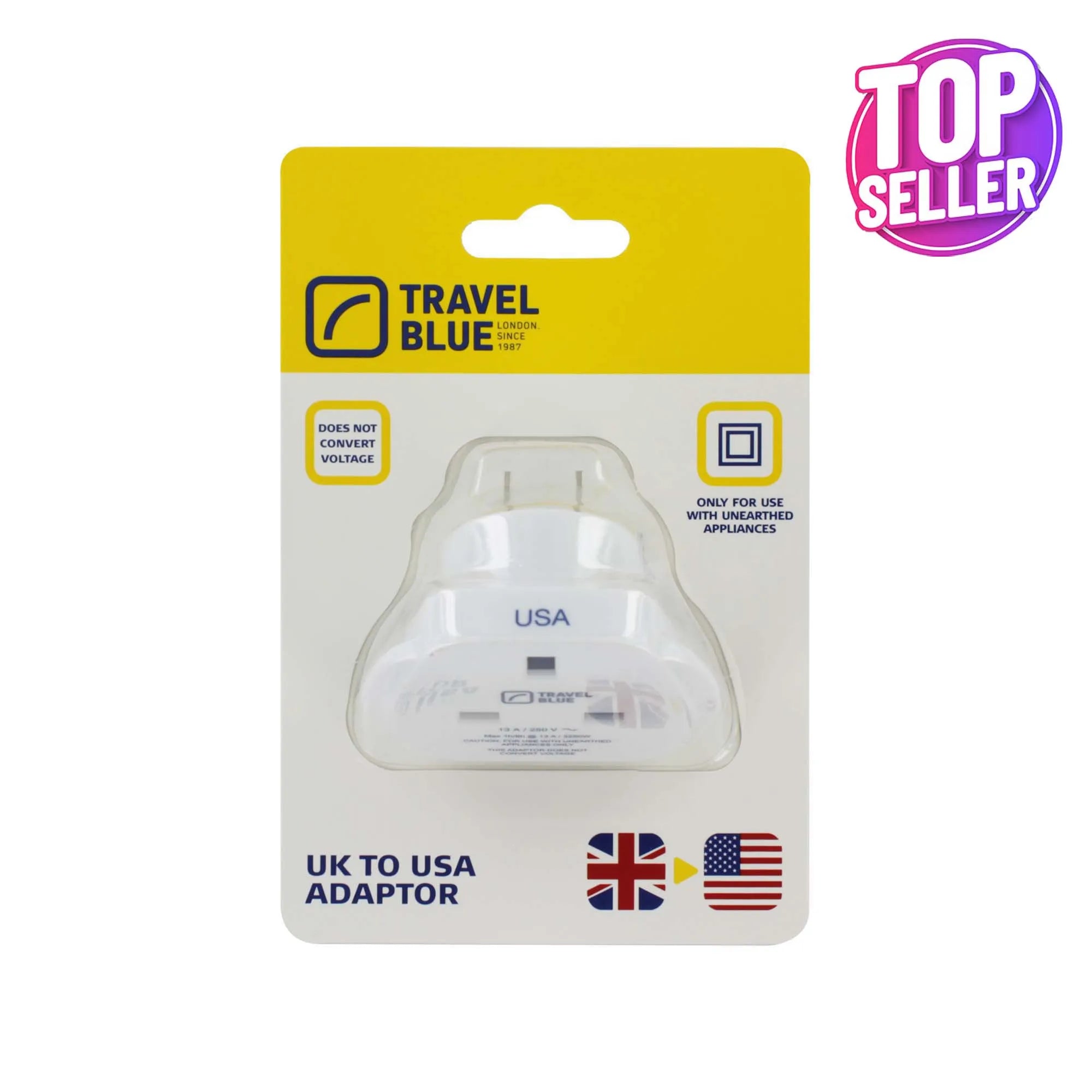 Travel Blue American Adaptor 171 (Pack of 6)