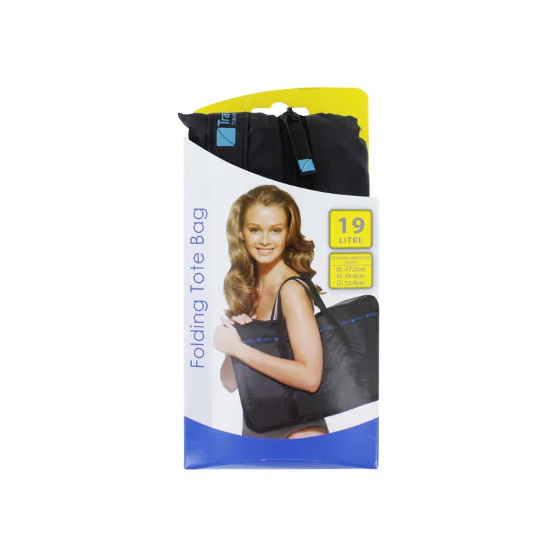 Travel Blue Folding Tote Bag 060 (Pack of 3)
