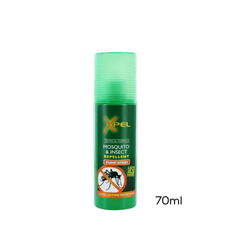Xpel Mosquito & Insect Repellent Pump Spray 70ML (Pack of 6)