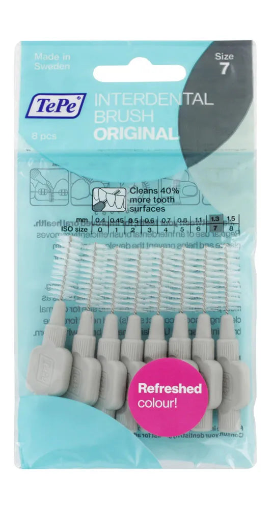 Tepe Interdental Brush Grey 1.3Mm (Pack of 10)