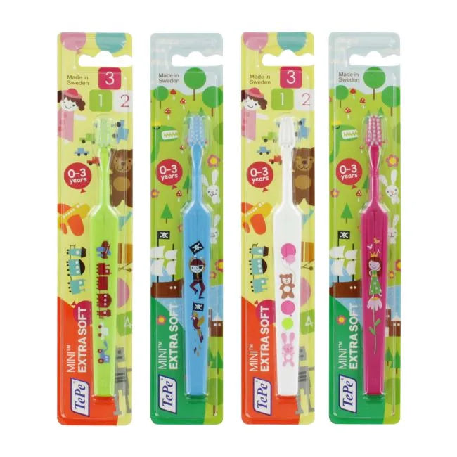 Tepe Mini X-Soft Toothbrush 0-3Y X14 382687 (Pack of 14)