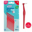 TePe Angle interdental brush red 0.5mm angled neck pack of 12