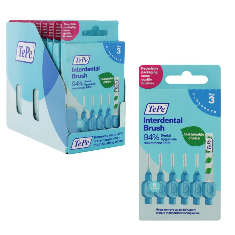 Tepe Idb 6 Pack Blue Carton Pack X 10 (Pack of 10)