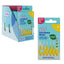 TePe yellow 0.7mm interdental brushes 6-pack carton of 10