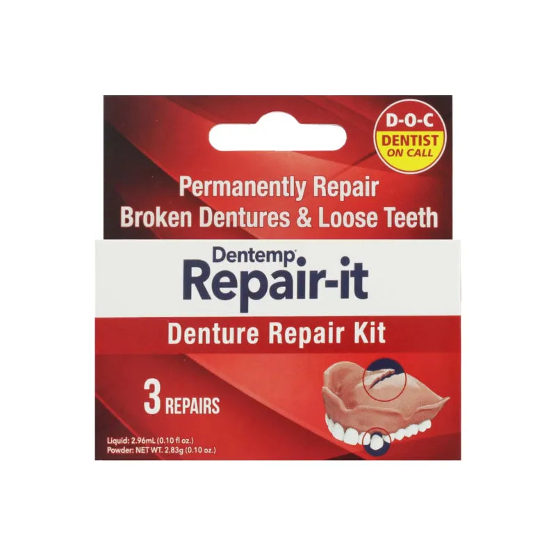 Dentemp Repair-It Denture Repair Kit (Pack of 6)