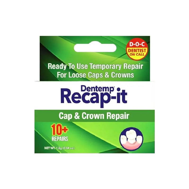 Dentemp Recap-It Cap & Crown Repair (Pack of 6)