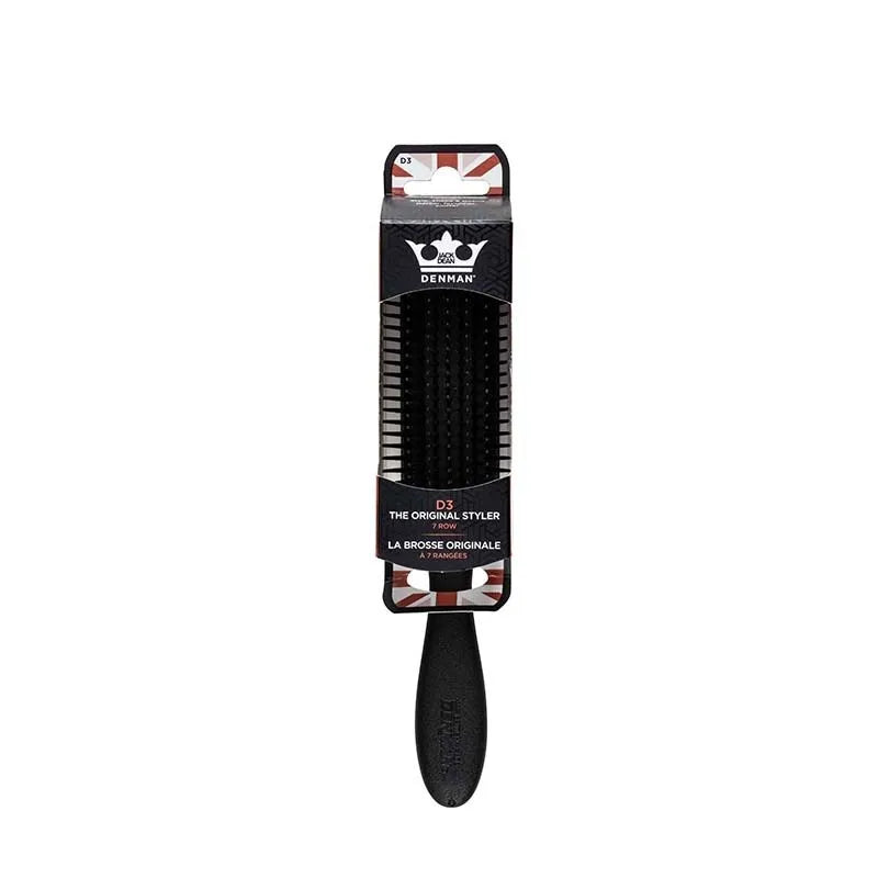 Denman Jack Dean D3 Styling Brush Black (Pack of 6)