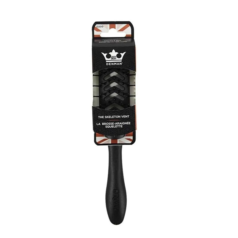 Denman Jack Dean D200 Vent Brush Black (Pack of 6)