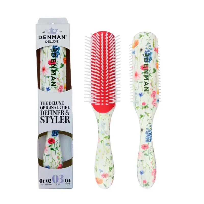 Denman Deluxe D3 Floral Fantasies Definer & Styler (Pack of 6)