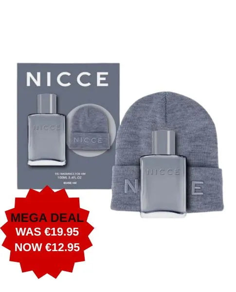 Nicce Eau De Toilette & Beanie Hat Set Nic7686***Special 25 (Pack of 12)