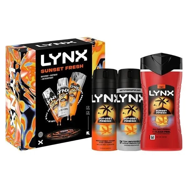 Lynx Sunset Fresh Trio Giftset X5 (Pack of 5)