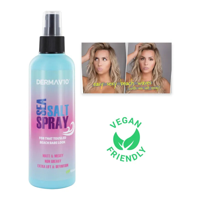 Derma V10 Sea Salt H/Spray 200ML (Pack of 6)