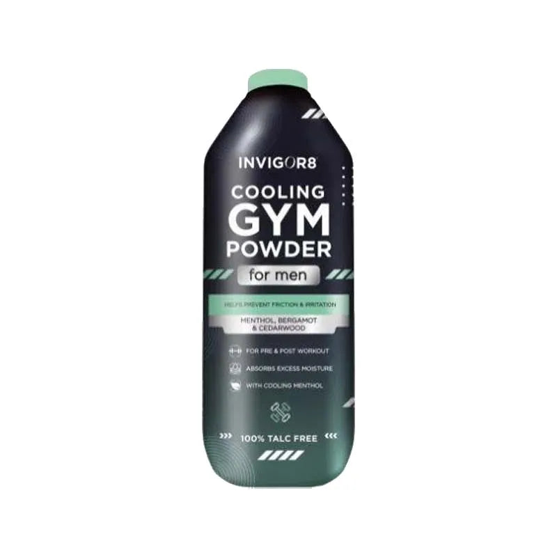 Invigor8 Mens Cooling Gym Powder 170G (Talc) (Pack of 12)