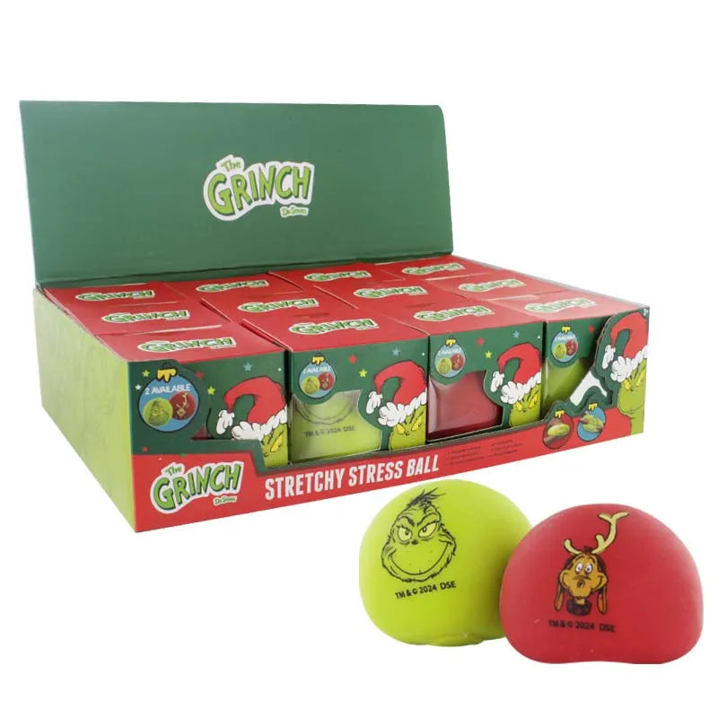 Grinch Stress Ball Disp X12 (Pack of 12)