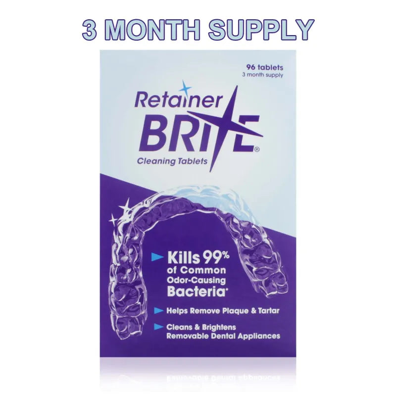 Retainer Brite 96 Tablets (3 Month) (Pack of 3)