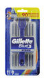 Gillette Blue 3 Hybrid 9 Blades (Pack of 6)